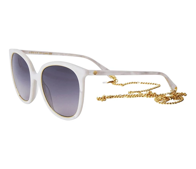 Gafas de sol Gucci GG1076S 003 56 21 Blanco