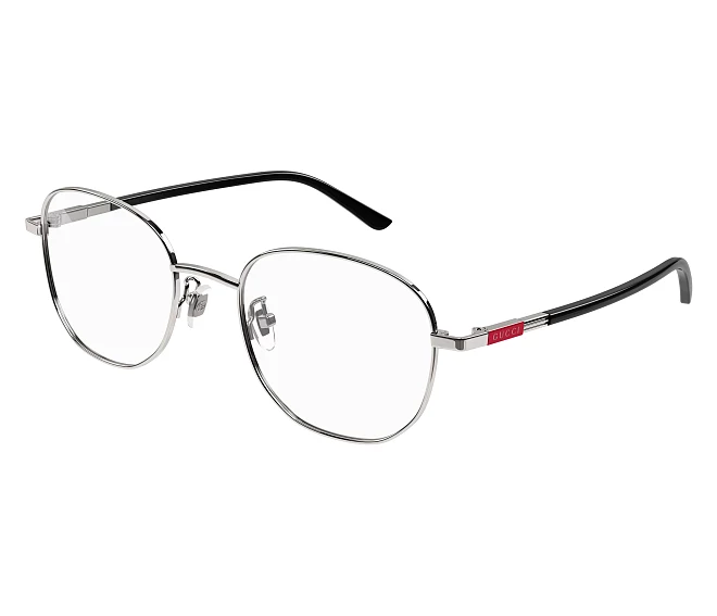 Gafas de vista Gucci GG1352O 001 53 19 Ruthenium