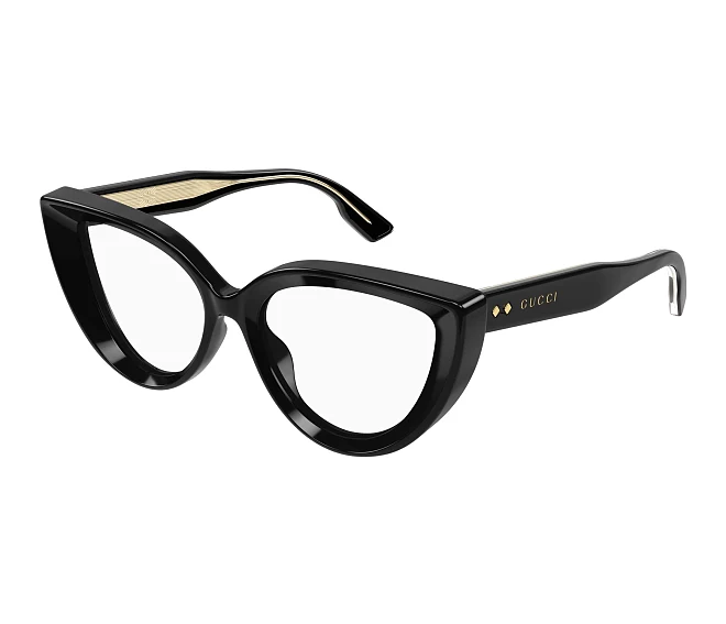 Gafas de vista Gucci GG1530O 001 52 17 Negra
