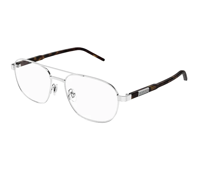 Gafas de vista Gucci GG1800O 002 56 17 Plata