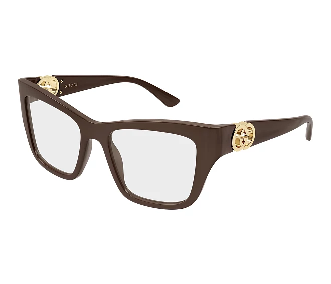 Gafas de vista Gucci GG2124O 004 52 18 Marrón