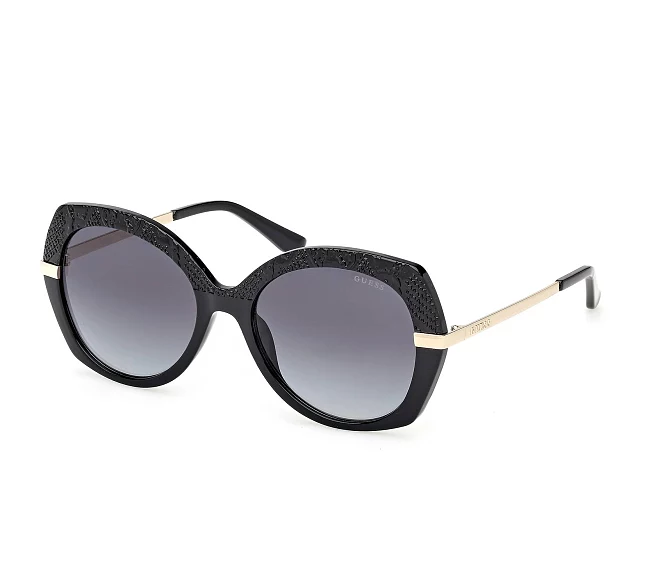 Gafas de sol Guess GU00215S 01B 55 18 PlataOro
