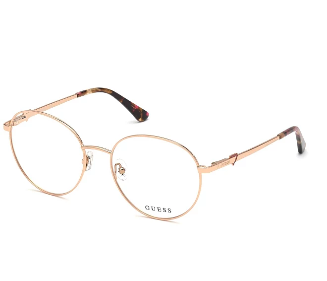 Gafas de vista Guess GU-2812 028 55 18 Rosa Oro