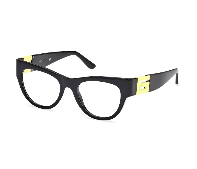 Gafas de vista Guess GU2988-V 041 50 19 NegraAmarillo