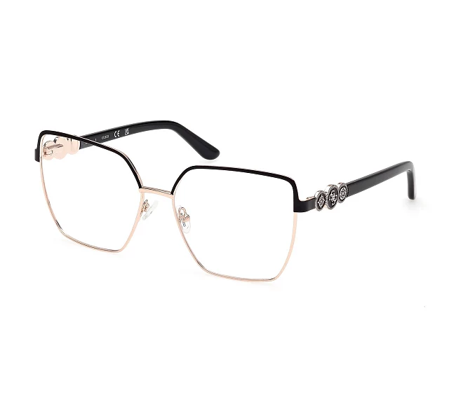 Gafas de vista Guess GU50229/V 005 57 16 NegraRosa Oro