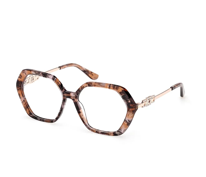 Gafas de vista Guess GU50317V 074 54 15 BeigeRosa Oro