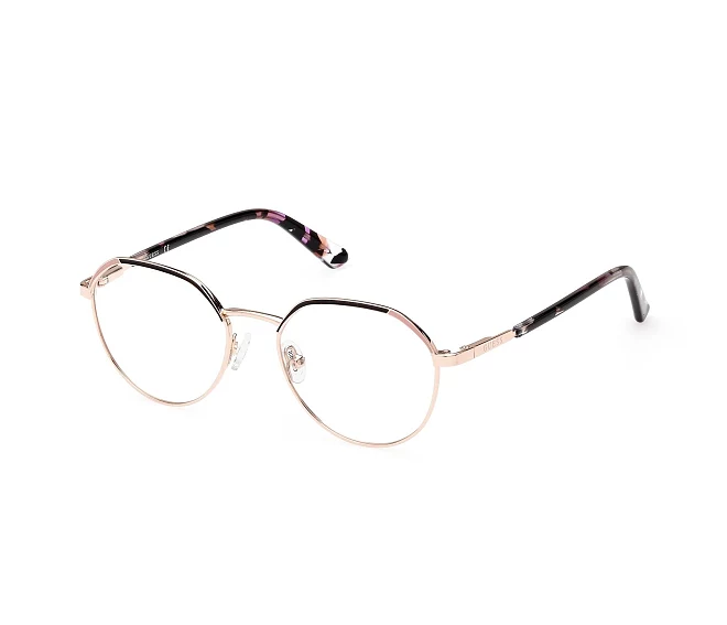 Gafas de vista Guess GU8272-V 028 48 16 Rosa OroNegro