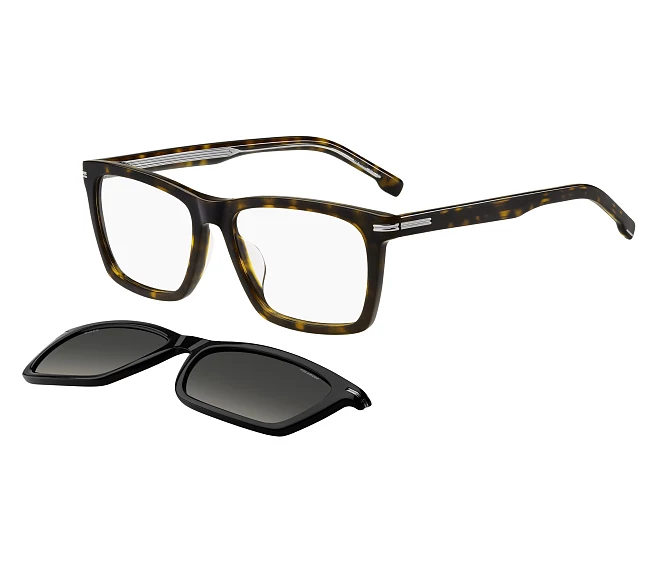 Gafas de vista Hugo Boss BOSS-1726-G-CS WR7/LB 55 17 NegraBlanco