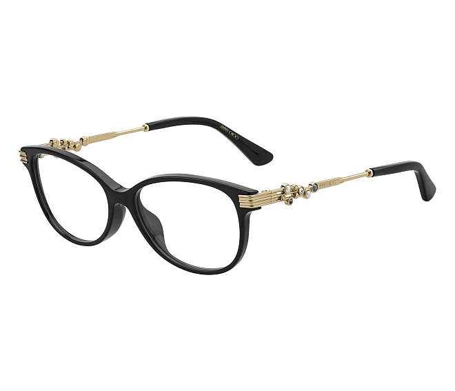 Gafas de vista Jimmy Choo LC-221-F 807 53 15 NegraOro