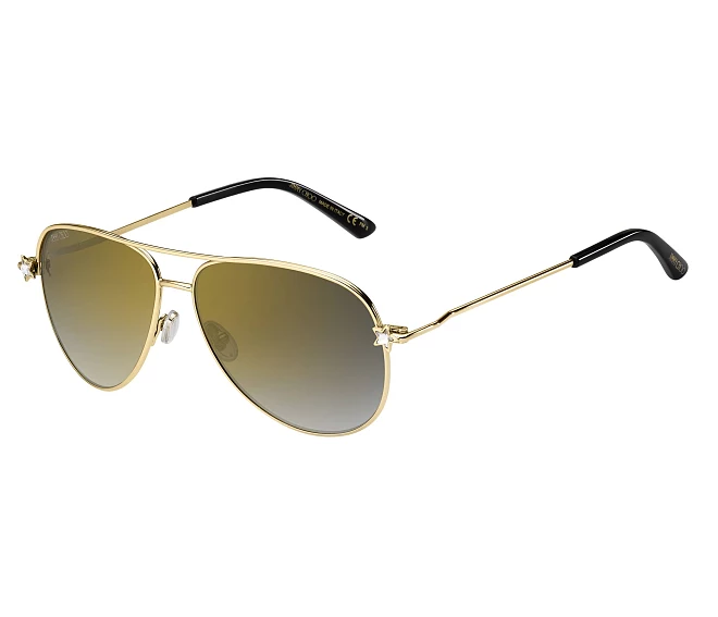 Gafas de sol Jimmy Choo SANSA-S J5GFQ 58 13 OroCristal