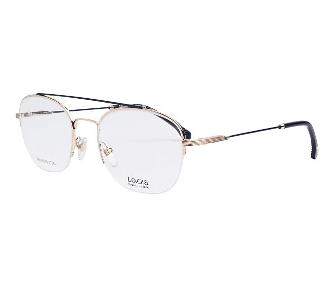 Gafas de vista Lozza VL-2352 0354 53 20 OroDenim azul
