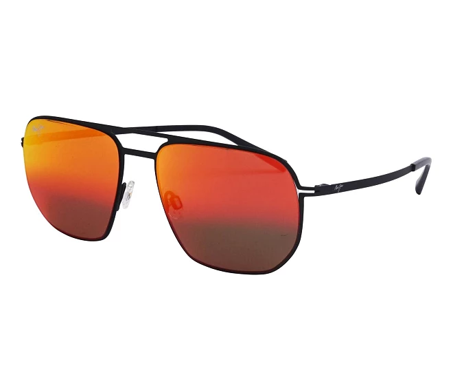 Gafas de sol Maui Jim MJ605 RM605-02 55 18 Negra