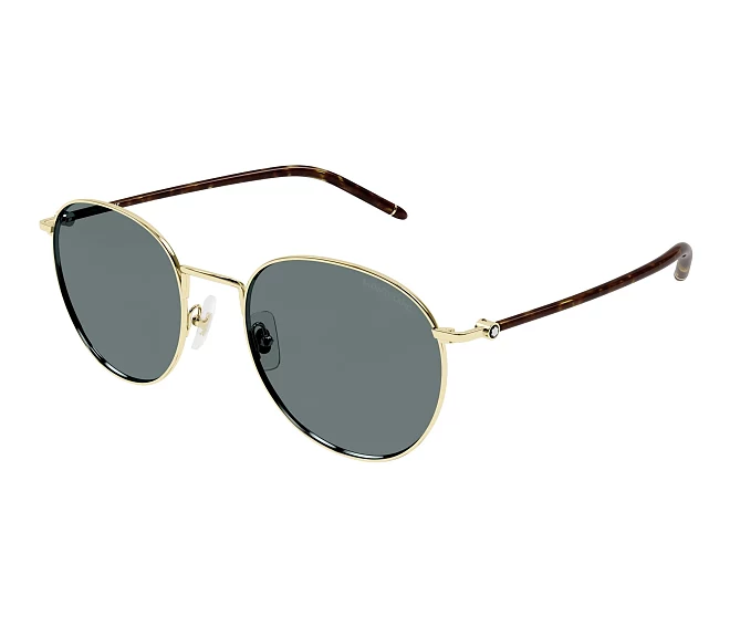 Gafas de sol Mont Blanc MB0343SA 002 55 21 Oro
