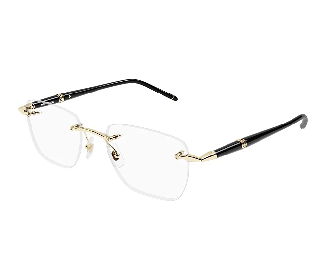 Gafas de vista Mont Blanc MB0346O 001 53 20 Oro