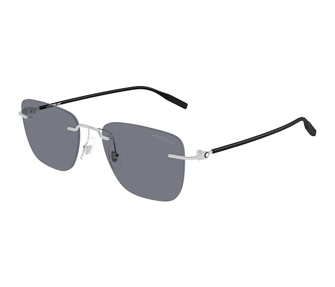 Gafas de sol Mont Blanc MB0470S 002 54 19 Plata