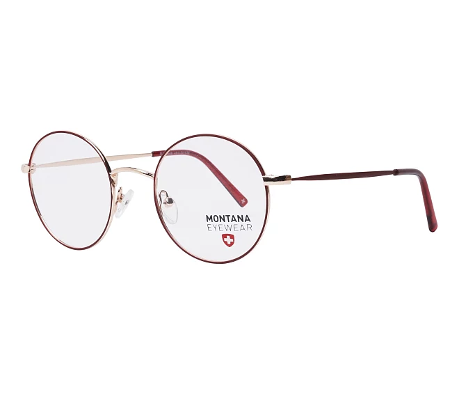 Gafas de vista Montana MM584 B 49 21 Rosa OroRojo
