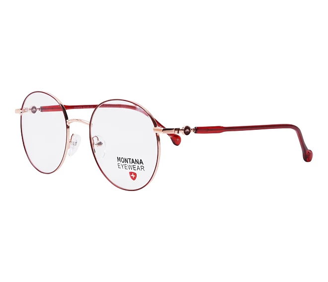 Gafas de vista Montana MM587 B 50 20 RojoRosa Oro