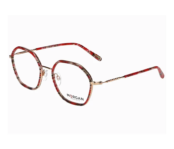 Gafas de vista Morgan 203253 5251 52 18 RojoRosa Oro