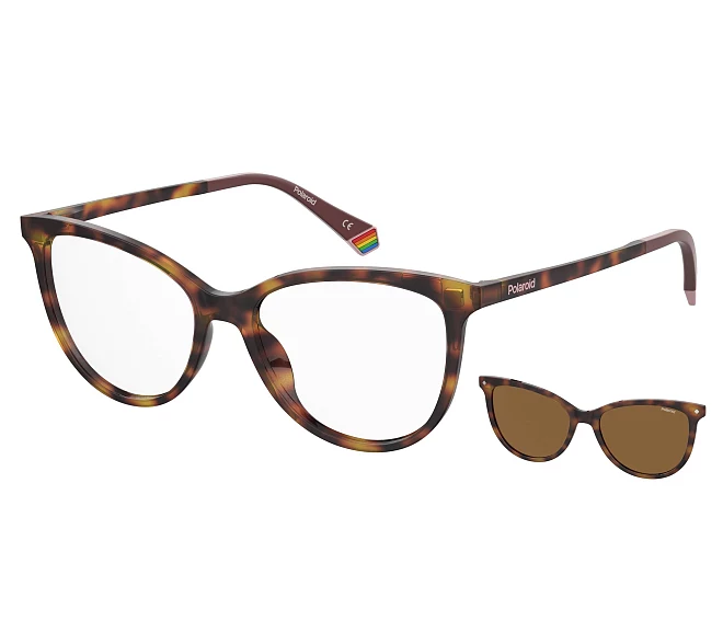 Gafas de vista Polaroid PLD-6138-CS 086/SP 53 16 Havana