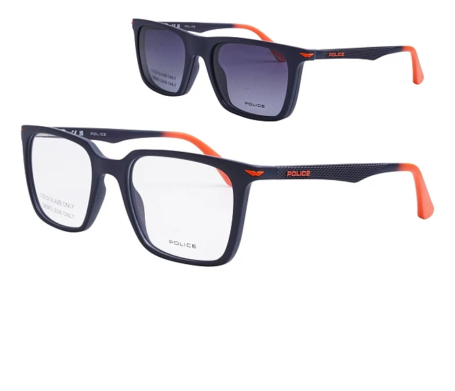 Gafas de vista Police UK136 C03P 50 18 AzulNaranja