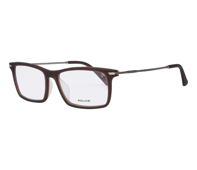 Gafas de vista Police VPL473 6W8M 52 16 Marrón Metal
