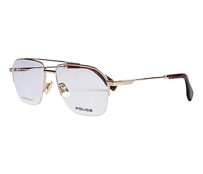 Gafas de vista Police VPLR71 0300 56 16 OroMarrón