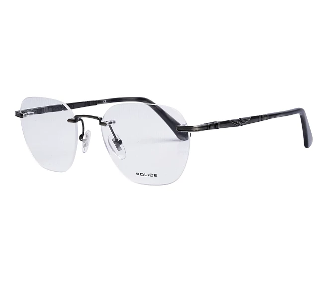 Gafas de vista Police VPLF83 0K20 52 18 GunGris