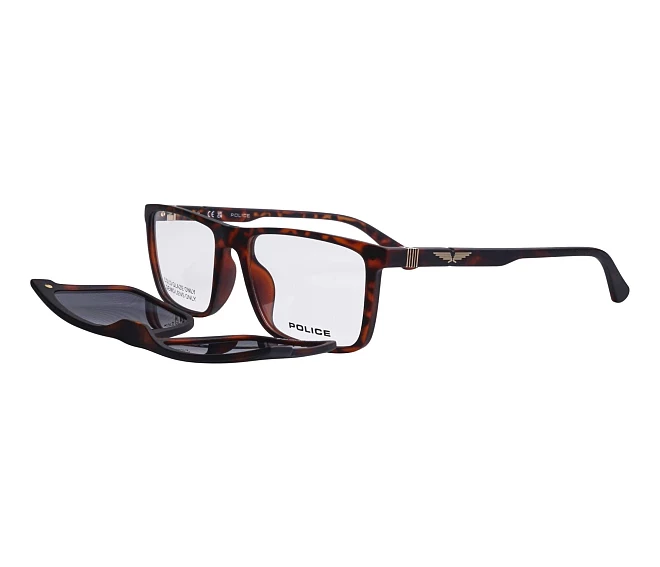 Gafas de vista Police UPLQ66 878P 54 17 HavanaOro