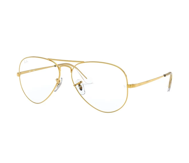 Gafas de vista Ray-Ban RX-6489 3086 55 14 Oro