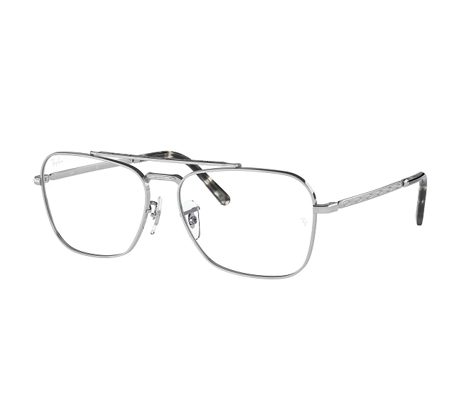 Gafas de vista Ray-Ban RX3636V 2501 55 15 Plata