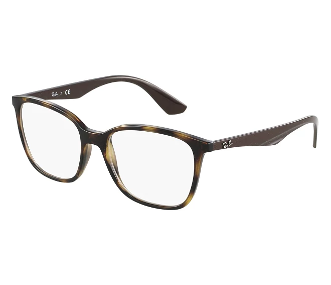 Gafas de vista Ray-Ban RX7066 5577 52 17 Havana