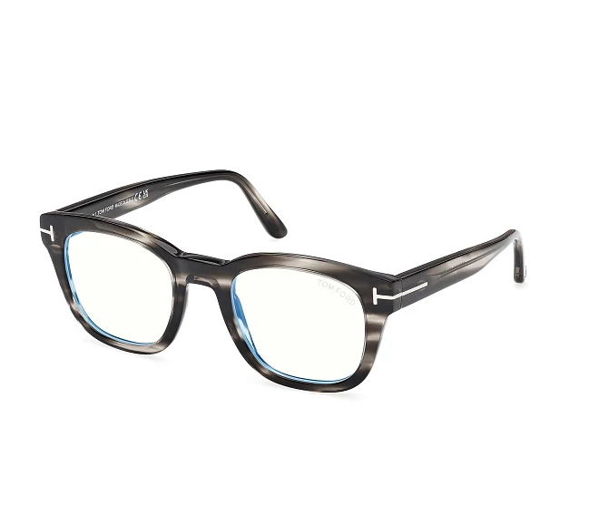 Gafas de vista Tom Ford FT5542-B-V 56A 50 22 GrisAcero
