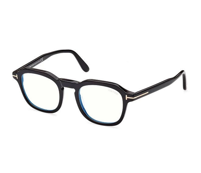 Gafas de vista Tom Ford FT5836-B 001 49 22 NegraPlata
