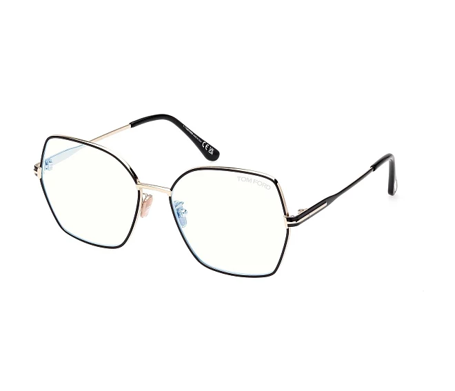 Gafas de vista Tom Ford FT-5876-B/V 032 56 16 NegraOro