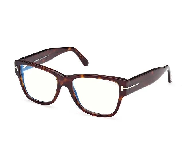 Gafas de vista Tom Ford FT-5878-B/V 052 55 17 Havana