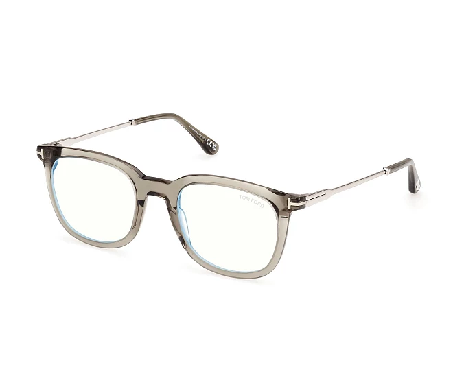 Gafas de vista Tom Ford FT-5904-B-V 096 50 21 Marrón OlivaPlata
