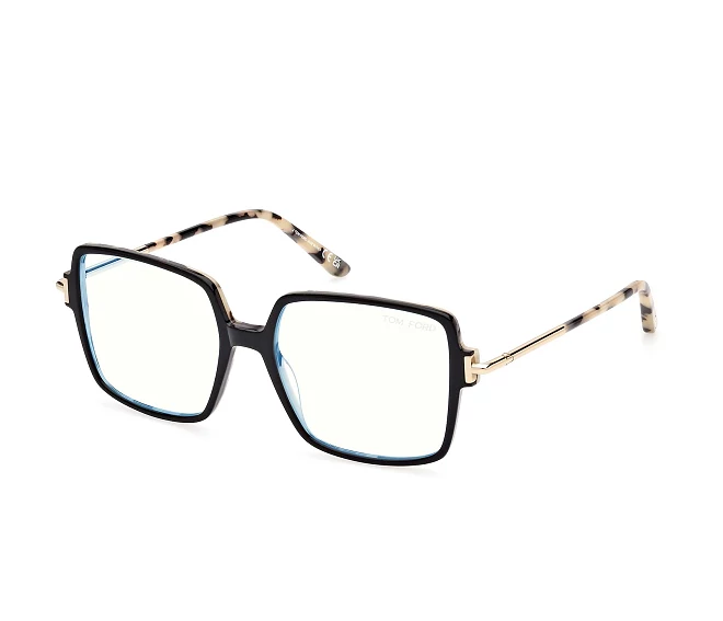 Gafas de vista Tom Ford FT-5915-B-V 005 53 16 NegraHavana Nude