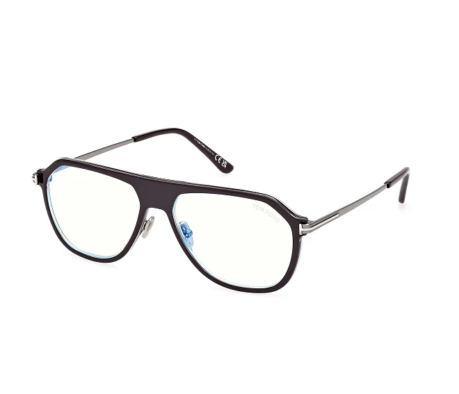 Gafas de vista Tom Ford FT5943-BV 050 56 15 Marrón Acero