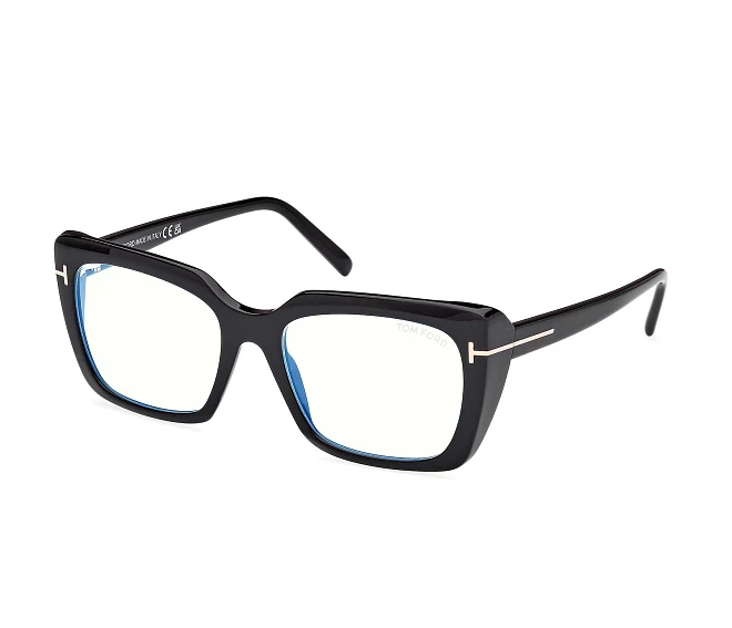 Gafas de vista Tom Ford FT5992-BV 001 54 18 NegraOro