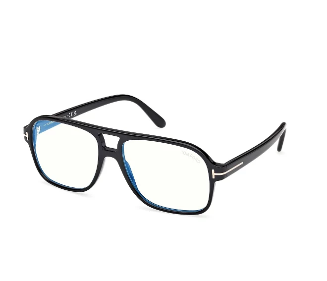 Gafas de vista Tom Ford FT6058-B/V 001 58 16 NegraAcero