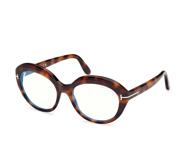 Gafas de vista Tom Ford FT6095-BV 053 54 18 Marrón Oro