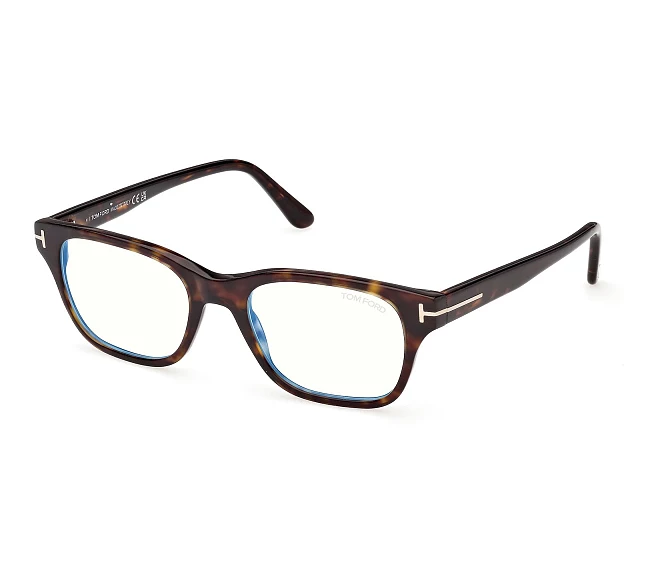 Gafas de vista Tom Ford FT6120-B 052 52 19 Havana