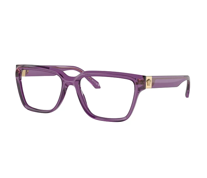 Gafas de vista Versace VE3357 5464 55 17 Lila Purpura