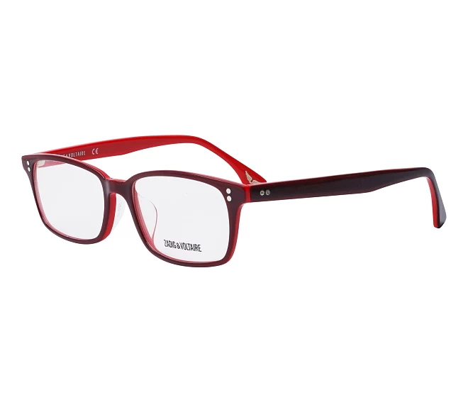 Gafas de vista Zadig et Voltaire VZV031 0J61 52 17 BordeauxRojo