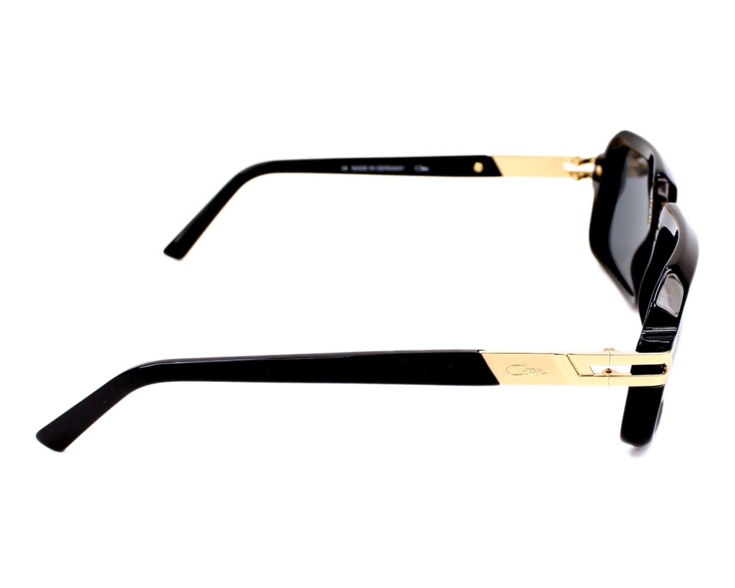 Cazal 6004-3 001 56-17 Black Gold vista lateral
