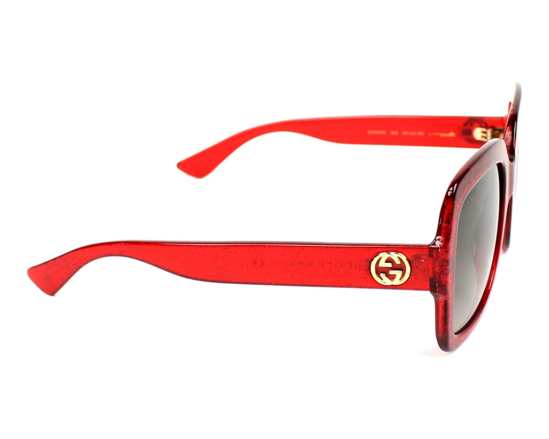 gafas gucci rojas
