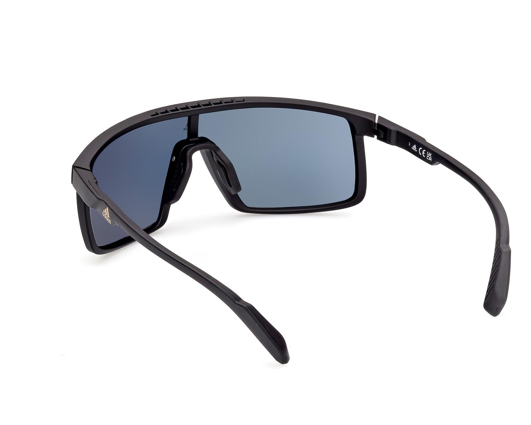 Adidas SP0057-S 02G - Negra  Vista de 360 grados 3
