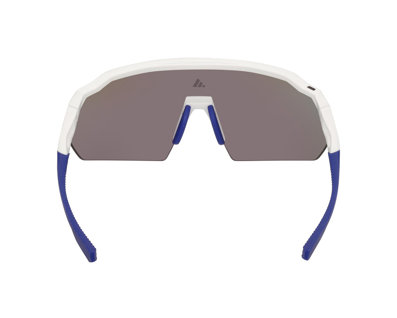 Adidas SP0093/S 21Q - Blanco Azul Vista de 360 grados 4