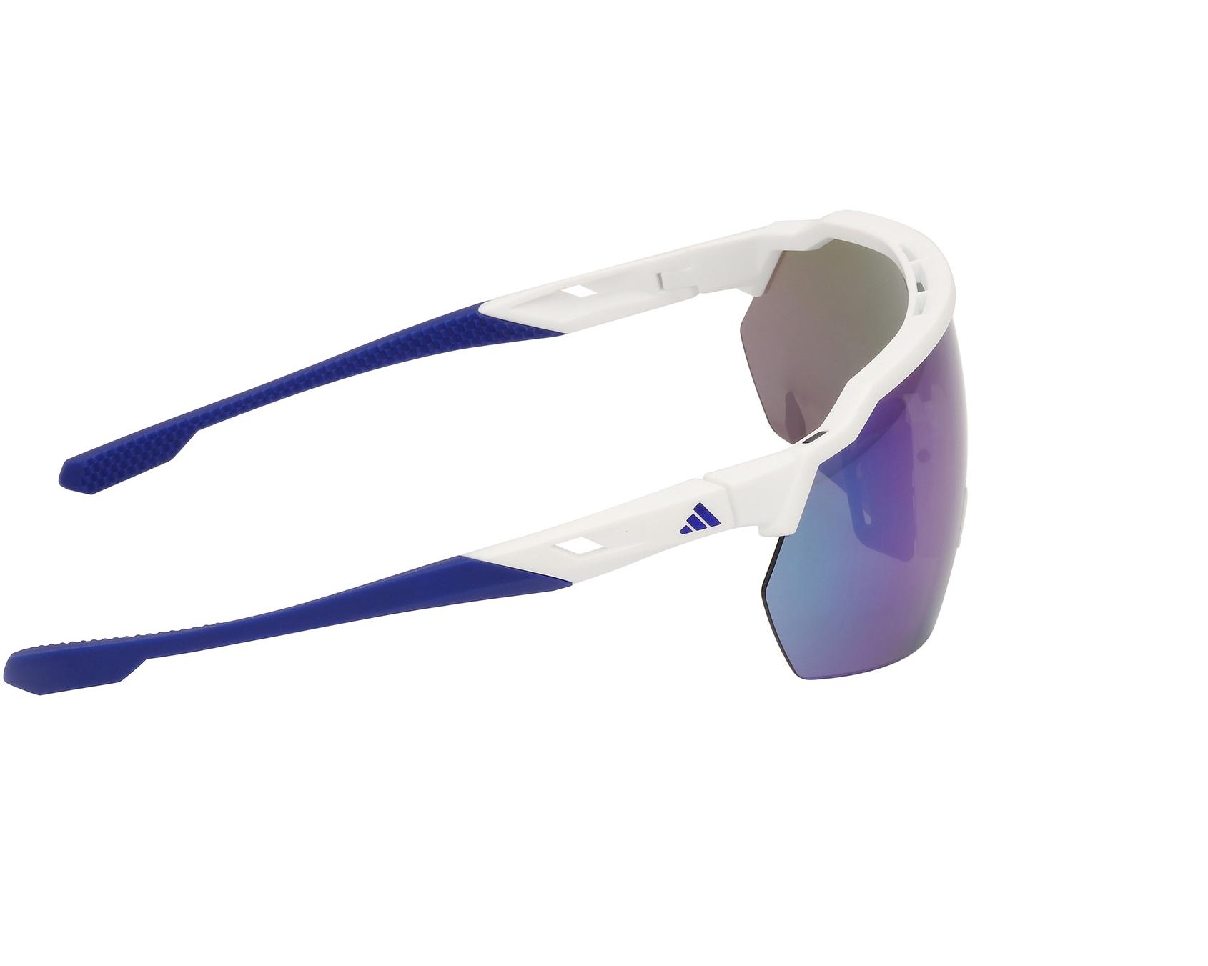 Adidas SP0093/S 21Q - Blanco Azul Vista de 360 grados 6