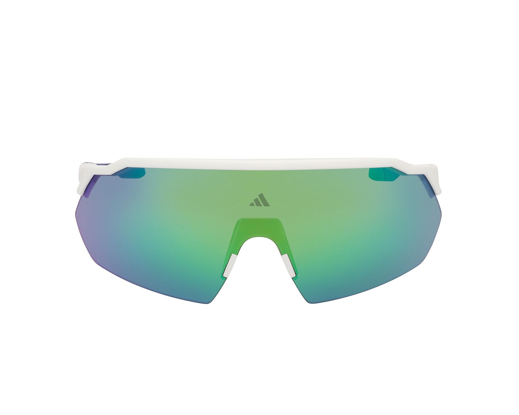 Adidas SP0093/S 21Q - Blanco Azul Vista de 360 grados 8